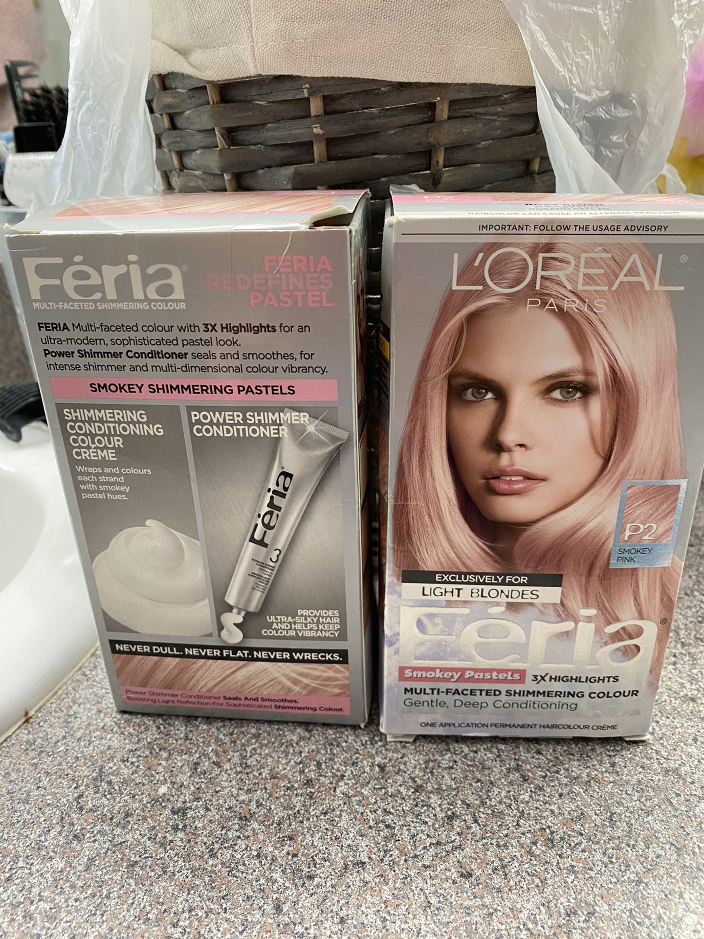 Feria smokey pastels pink