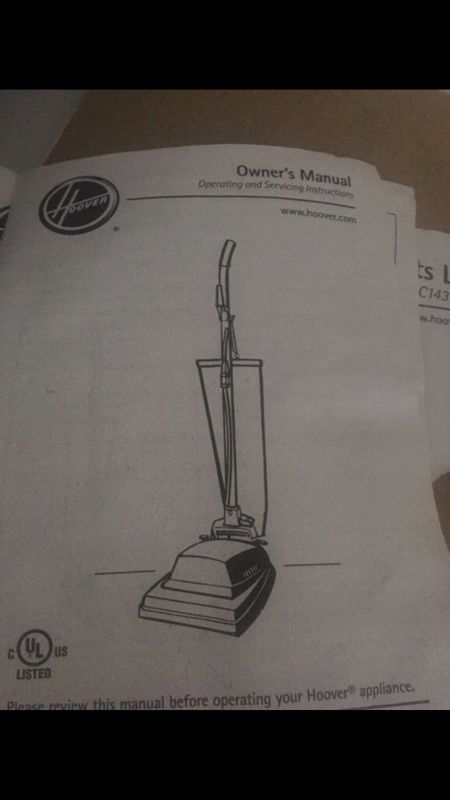 Hoover commercial vacuum
