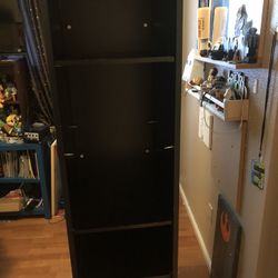 Swivel Cabinet With Mirror And Cork Board