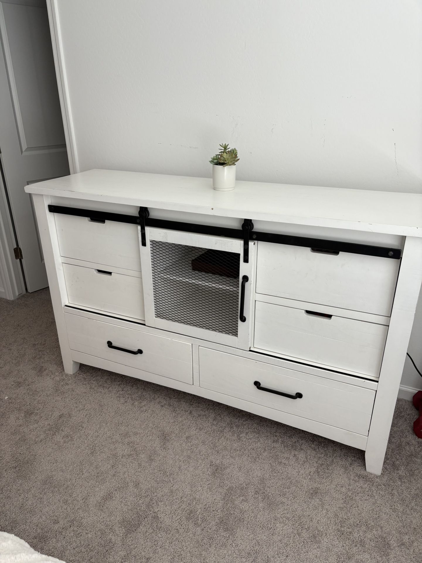 White Dresser