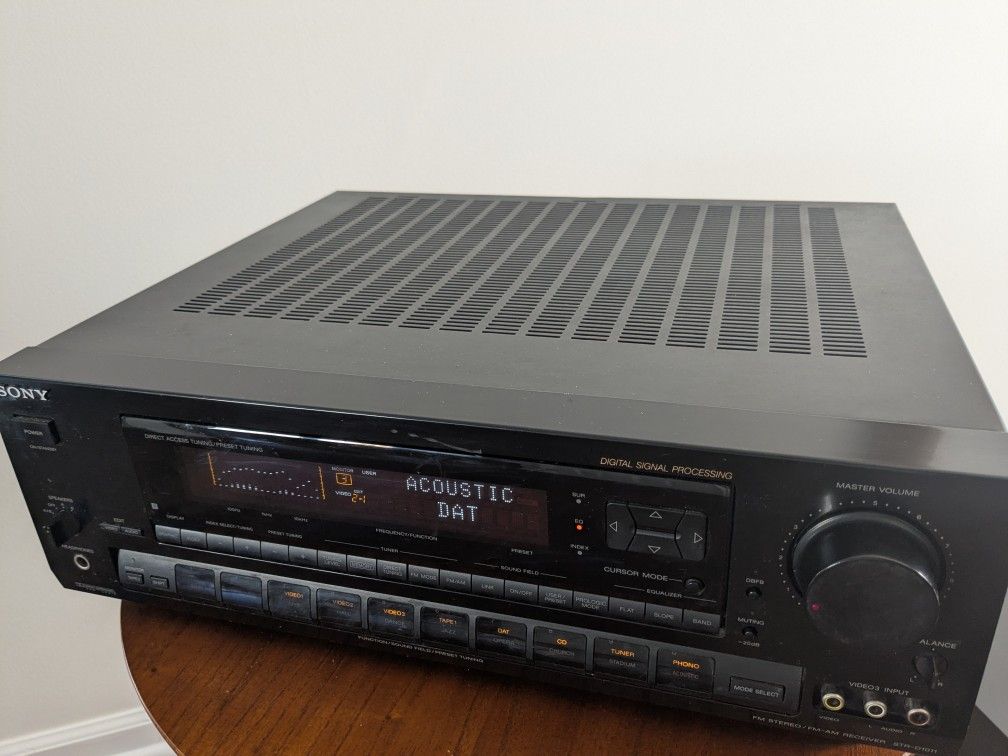Sony STR D1011 Stereo Receiver 120W