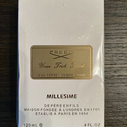 Creed Cologne Green Irish Tweed 1:1 120ml New In Box Sealed Unopened Never Used!