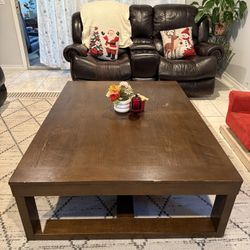 Solid Wood Coffee Table 