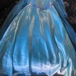 Kids Elsa Dress Size :100 2-3 Year Old New