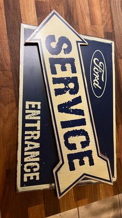 Vintage style Ford Service sign