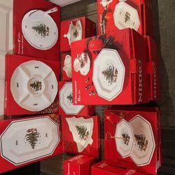 Nikko Christmas Dishes