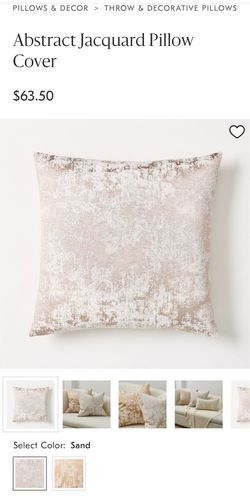 West elm cushion pillow covers with insert set of 2