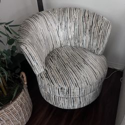 Apollo Multicolor Swivel Accent Arm chair