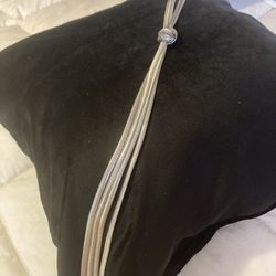 An INC 40" Double Strand Snake Necklace