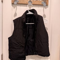 Black Vest Size Medium 