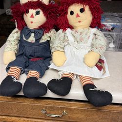 Vintage Raggedy Ann's Not Dirty Perfect