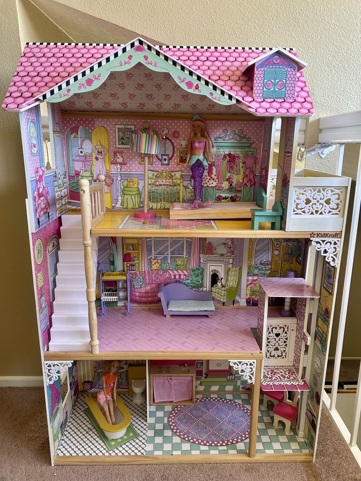 KidKraft Wooden Annabelle Dollhouse
