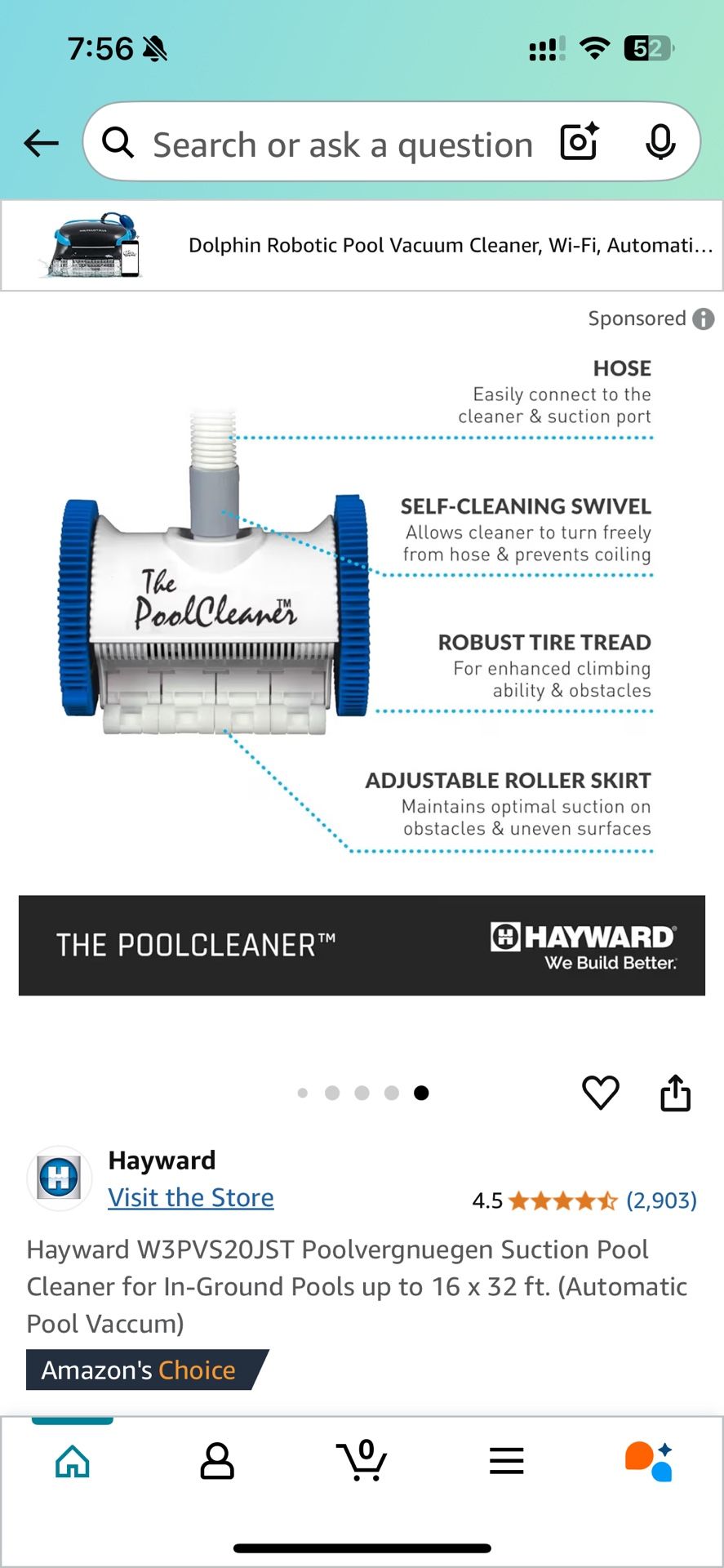 In ground Pool Vacuum