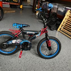 Kids Boys Spider Man Bike 