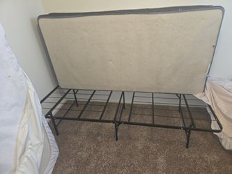 2 twin size mattresses with foundation