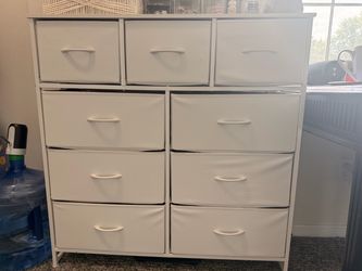 White dresser