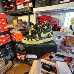 Nike Dunk High 1985 “Yellow Acid Wash” Brand New! Size: 10.5