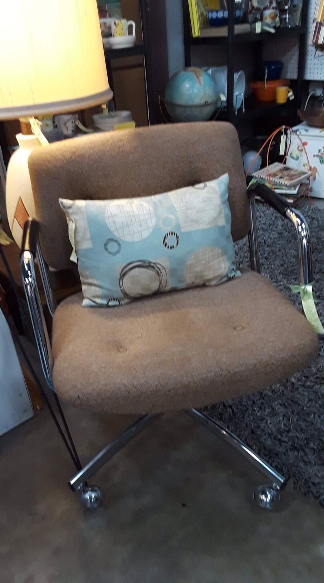 Vintage Steelcase Rolling Swivel Adjustable Chair. Original price $125, Sale price $75. Located at Long Beach Antique Mall 2, 1851 Freeman Ave, Sign