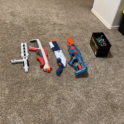 Nerf Guns With Ammo Plus Stormtrooper Baton