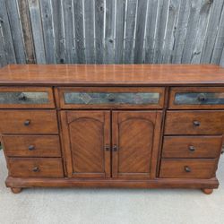 Large Wooden Dresser or Console Cabinet