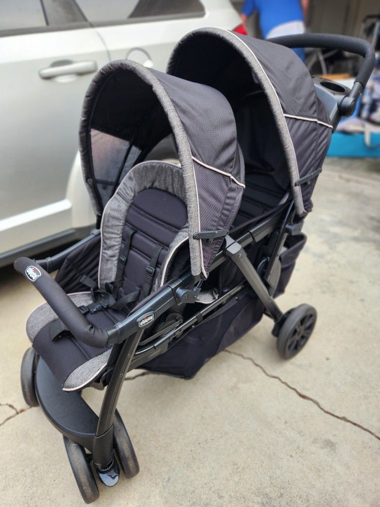 Chico Double Stroller CORTINA