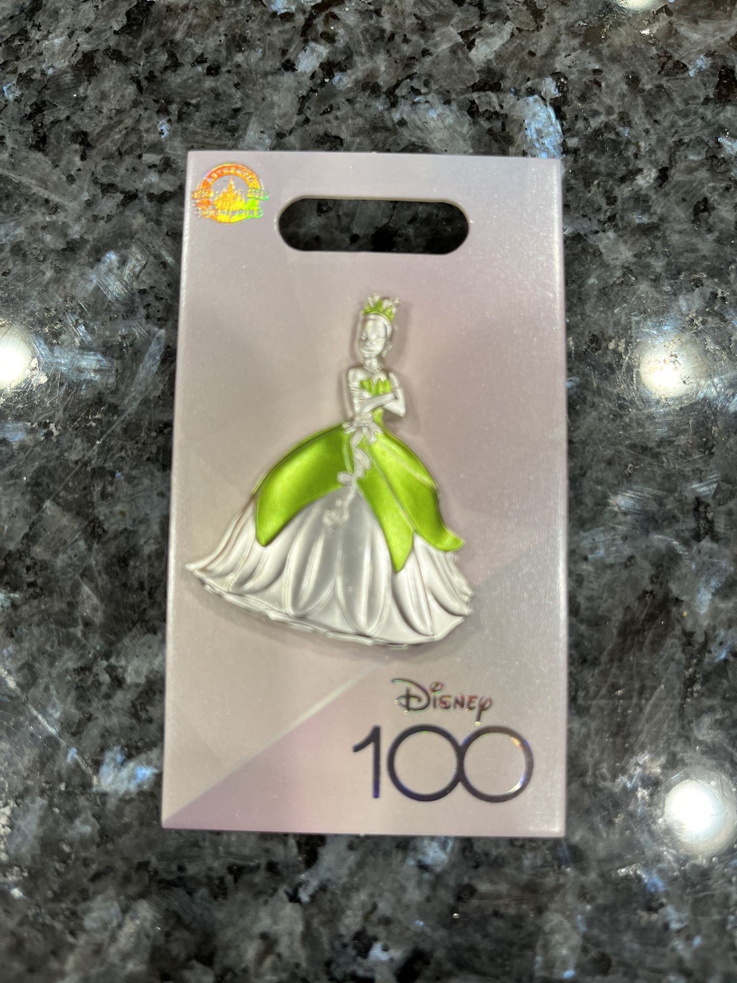 2023 Disney Parks Celebrating 100 Years Princess Tiana Disneyland Resort Pin.  Brand New 