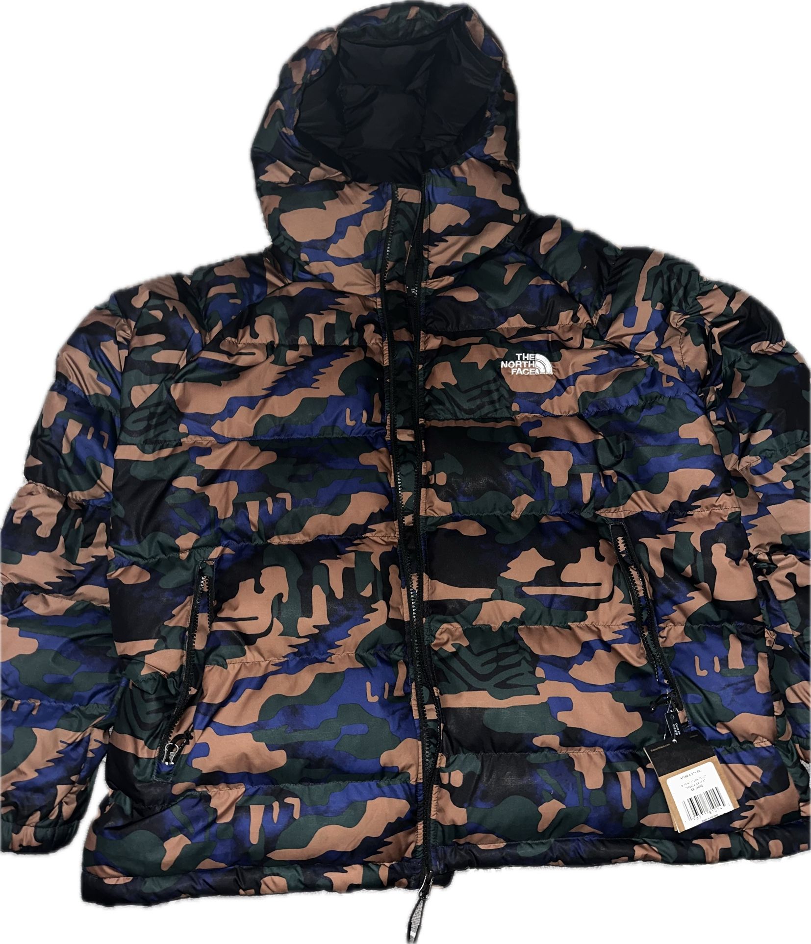 The North Face 2XL Men’s Black Dazzle Camo Jacket