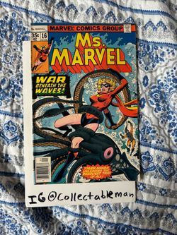 Ms. Marvel #16 FN-  1st Mystique Cameo 1978