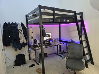 Ikea Solid Wood Loft Bed for Sale