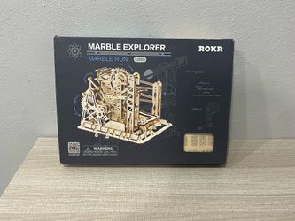 NEW IN BOX Rokr Marble Explorer Marble Run LG503 Wooden Manual Marble Run