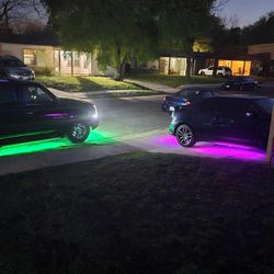 **Install Included**BASIC CAR UNDERGLOW KIT 
8 MILLION COLORS OPTION VIA APP/PHONE (NOT ONE COLOR!!!)
