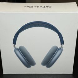 Apple AirPods Max Sky Blue With Smart Case ~ MGYH3AM/A ~ Factory Sealed
