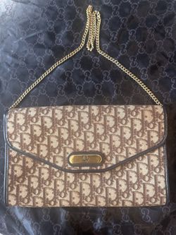 Christian Dior Monogram Chain Shoulder Bag