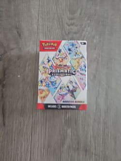 Prismatic booster bundle Pokemon TCG