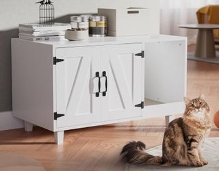 Cat Litter Box Cabinet
