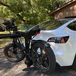 Tesla Model Y Bike Rack for Rear Hitch