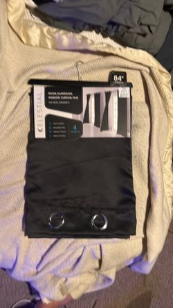 Celestial Room Darkening Blackout Curtain Panels 84"