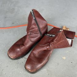 Dexter Brown Leather Boots
