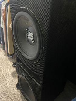 12” Subwoofers With Box
