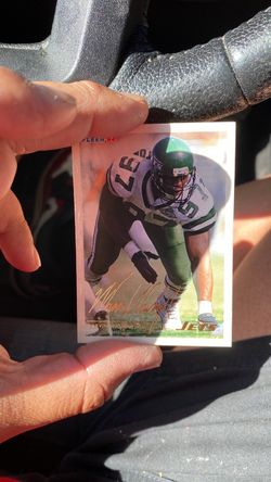 1994 Fleer Marvin Washington NY Jets Football Card