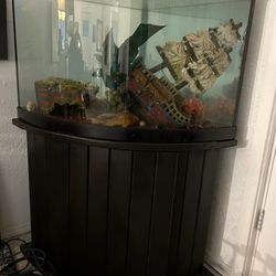 Tank, Accessories And Stand