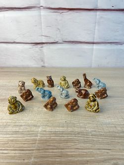 Wade England Rose Tea Animal Figurine Lot 16pc Monkey Etc