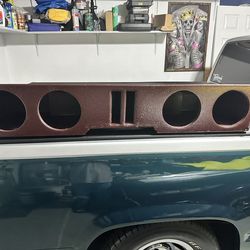 8” Ported and Tuned Subwoofer Box For GMC