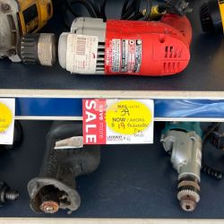 Milwaukee Corded Drill 