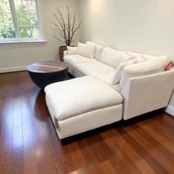 Cloud Sectional Sofa 🛋 NEW Cream Beige 4 Segments 120x78