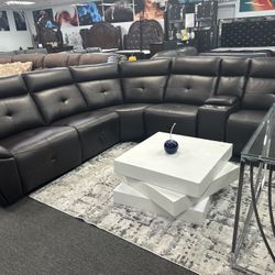 Weekend Living Room Furniture Deals 🔥Beautiful Brown Reclining Sofa Sectional On Crazy Special Now Just 1499 🤩