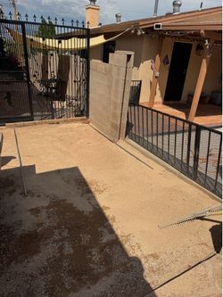 Paver and construction work is done. Call us to schedule an appointment