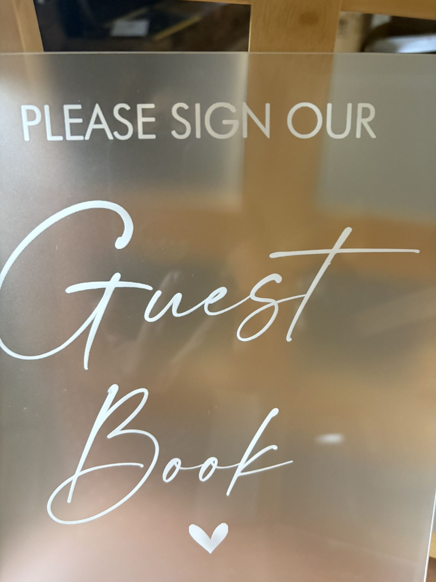Signs For Guests Wedding Or Parties