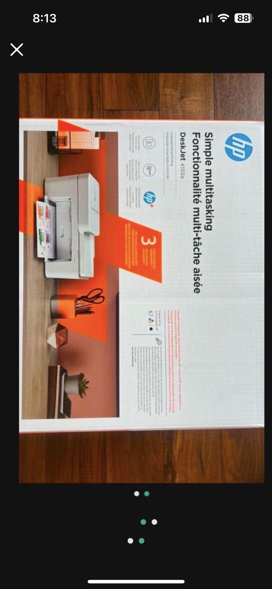 Unopened New Deskjet 4155e HP Printer