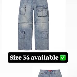 Supreme FW25’ Week 7 Zip-Off Utility Pant Size 34